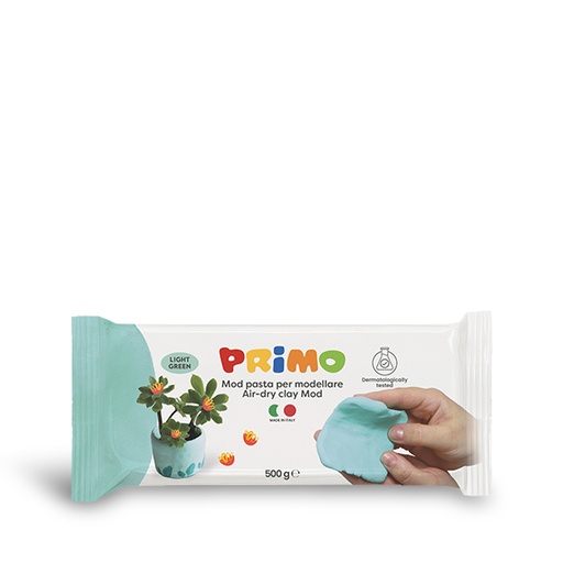 [PRMOD500LG] Primo Air Dry Clay #MOD500BLG LIGHT GREEN 500g - (6/ctn)