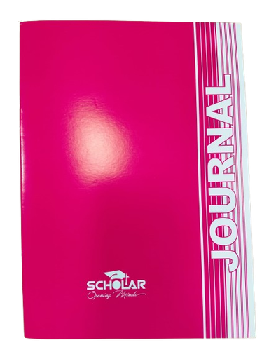 [OAJOURBK] Scholar JOURNAL Soft Cover Accounts Book - (Each) - (12/pk - 72/ctn)