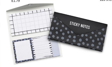 [POSTA014] Monochrome Sticky Note Set #STA014 - Sale