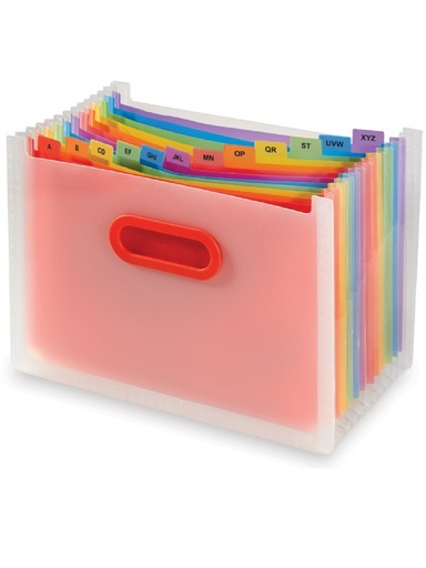 [SE15809] Snopake Rainbow Desk Expander 13 part A4 