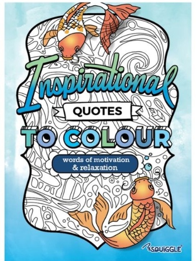 [SDP2926] Inspirational Quotes To Colour A4 #P2926 