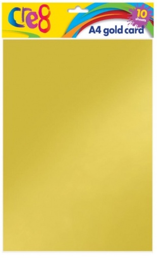 [SDP2007] Cre8 Card A4 GOLD 200g 10sht packs #P2007