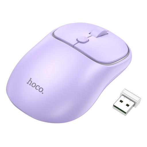 [CHGM25RP] Hoco GM25 ROMANTIC PURPLE Comfort Grip Wireless Mouse