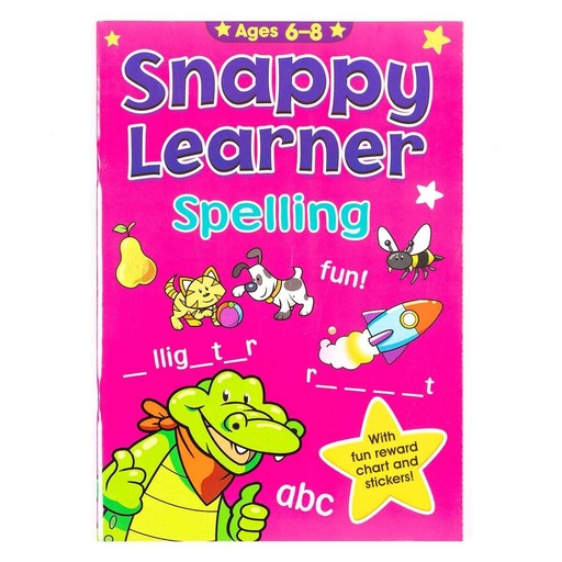 [AP2533] Snappy 6-8 SPELLING #SLAB8 Learner 
