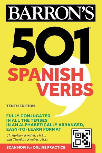 [SI293561] 501 Spanish Verbs 10th Edit.