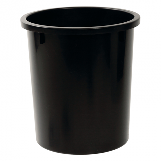 [FABINSBK] Faibo Waste Paper BLACK 14L Round Bin #305-02