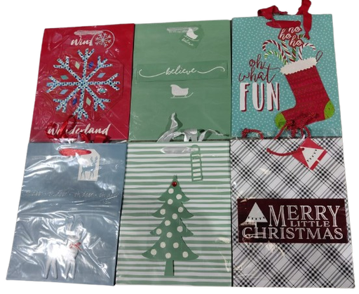 [EXCHGBA334] XMAS LARGE #CHGBA3-34/3112/3113/3114/3115/3116/3117 - Gift Bag - Handmade 