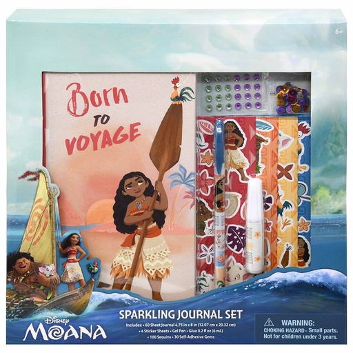 [UPJOURMO] 718443MOA* MOANA Sparkling Journal Set