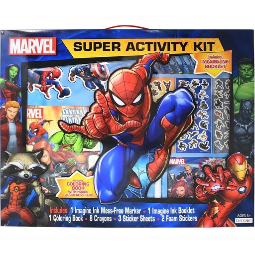 [UPSACTSP] 51976* SPIDERMAN Super Activity Imagine Ink Kit