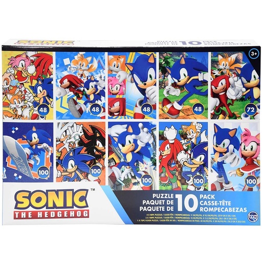 [UPPZ10SO] 13330* SONIC 10pk Puzzle