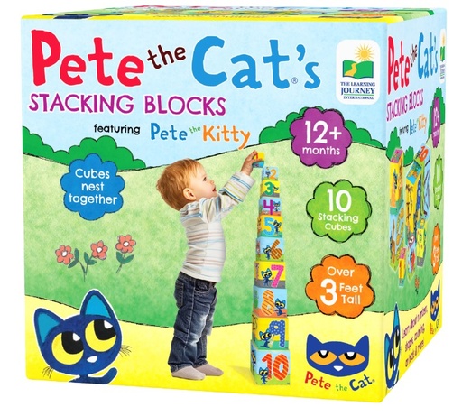 [LJ121092] Pete the Cat's Stacking Blocks
