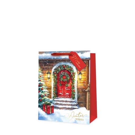 [SDX9415A] XMAS Gift Bag #X9415A/FSC Med (Xmas Door)