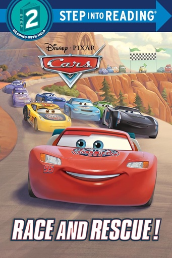 [PD445870] CARS Race & Rescue Level 2 Step Into Reading