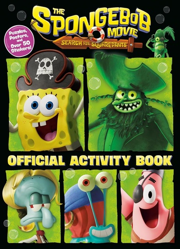 [PD032792] SpongeBob Activity Book w/Puzzles/Posters/Stickers