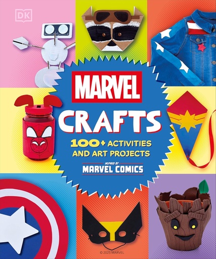 [PD969144] Marvel Crafts: 100+ Activities & Art Projects