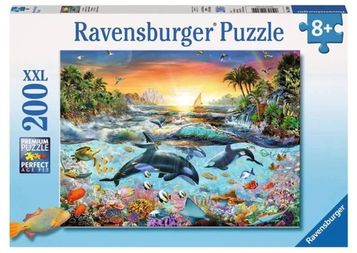 [RU12804] Orca Paradise 200pc XXL Puzzle 8+