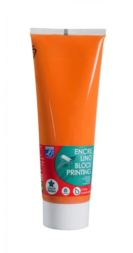 [RVBLOCOR] BLOCK Printing #188219 ORANGE 250ml Ink - Sale