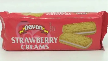 [CFSTRW14] Devon STRAWBERRY Creams 140g