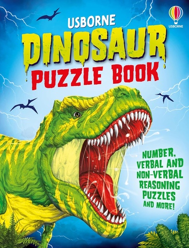 [HC074120] Usborne Dinosaur Puzzle Book