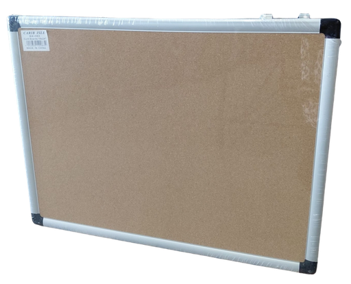 [IMBX083] Carib Isle Corkboard 18x24" w/Alum. Frame