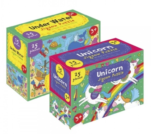 [SDP2835] Puzzle 25pc Unicorn & Underwater #P2835