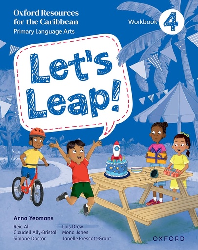 [OX052009] Let's Leap Primary L/Arts Workbook 4