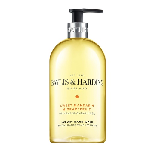 [SD01754] Baylis & Harding SWEET MANDARIN & GRAPEFRUIT Hand Wash w/Pump 500ml #BMHWMG/9
