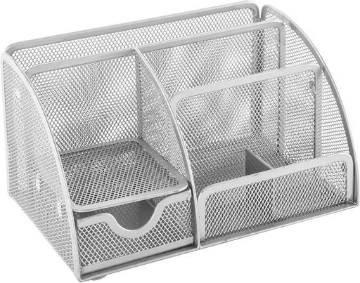 [OCMD01WS] Osco Desk Organizer #MD01 SILVER Wiremesh
