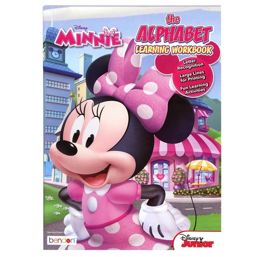 [UPALPHMM] 41929* MINNIE Alphabet Learning Workbook