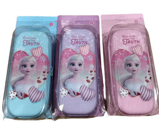 [IMBX153] Pencil Case "Discover The Truth" FROZEN 3 Asst Cols (Molded)