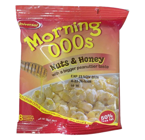 [CFMORNNH] Universal Morning OOSs Nuts & Honey 30g