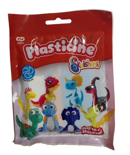 [FLPLK00000] Plasticine SKWISHEMS 16pc Asst. #PLK00000