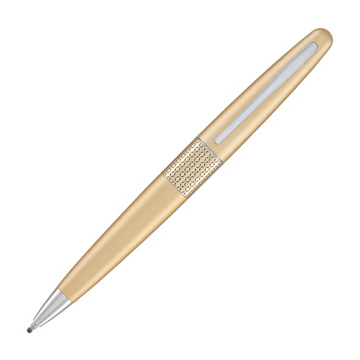 [PP91303] Pilot Metropolitan #91303 Gold Barrel Zig Zag BP Black Ink Pen
