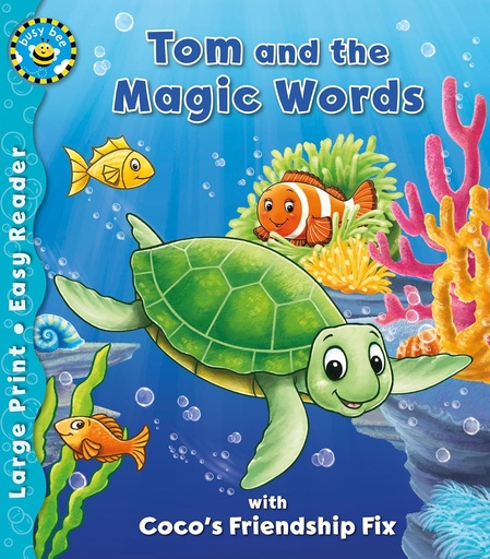 [AW704430] Tom & The Magic Words Easy Reader Busy Bee