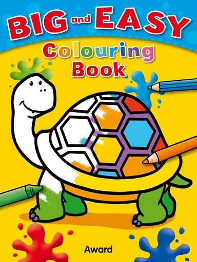 [AW701149] Big & Easy TORTOISE Colouring Book