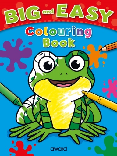 [AW701132BE] Big & Easy FROG Colouring Book #132BE