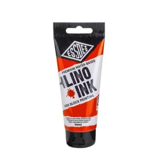 [EDLPI18R] Essdee Block Printing Lino VERMILLION Ink 100ml #18R100
