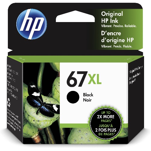 [CE3YM57A] HP #67 XL BLACK Cartridge