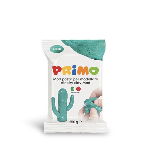 [PRMOD250GV] PRIMO Air Dry Clay #28510MOD250GV GLITTER GREEN 250g